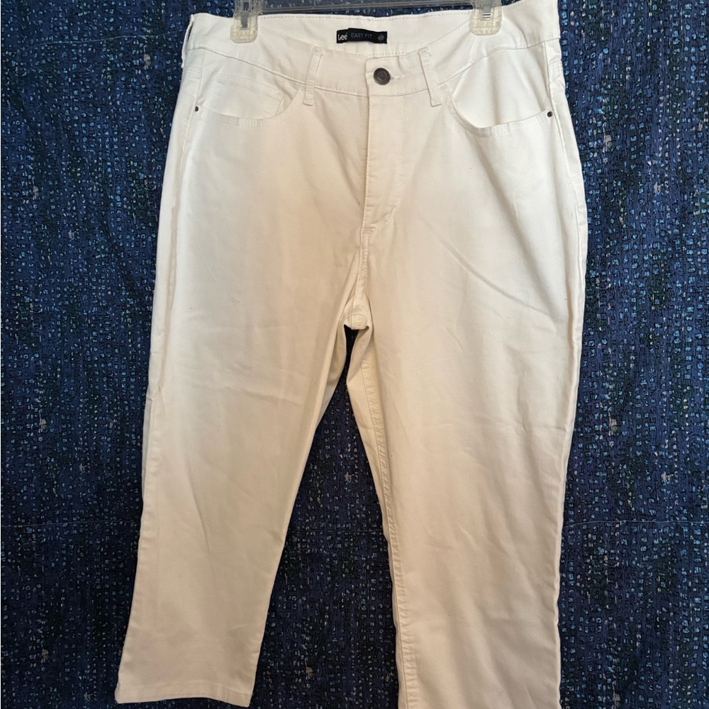 Lee Women's Straight Leg Jeans in White